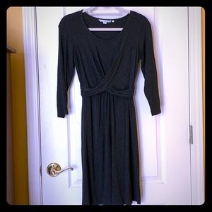 Boden wrap front knit dress